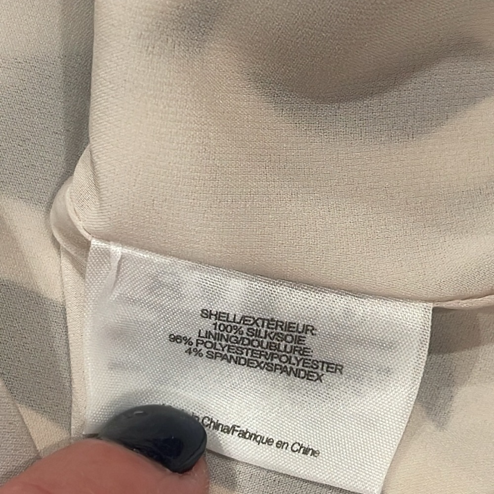 Tory Burch Black and White Silk Dress, size 4 - Picture 11 of 15